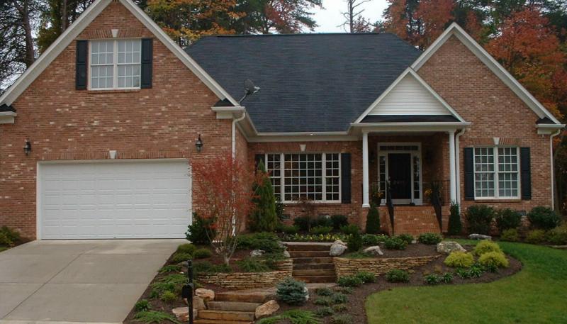 Salem Blend red facebrick pine hall