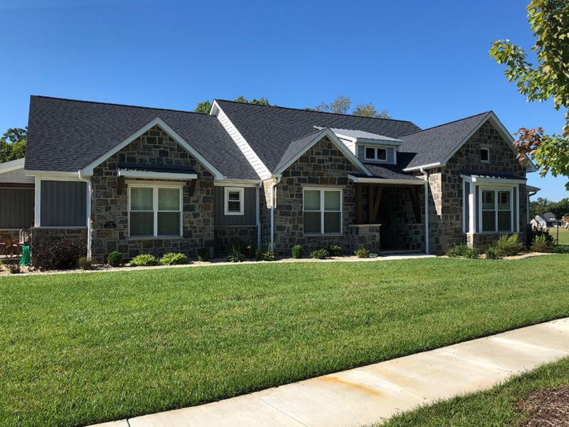 Semco Stone Random Height Willowbrook Blue Castlerock