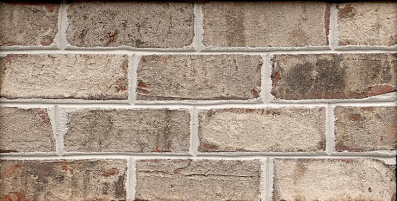 Southport gray brick pine hall