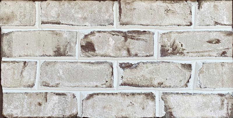 Oyster Pearl white brick pine hall facebrick