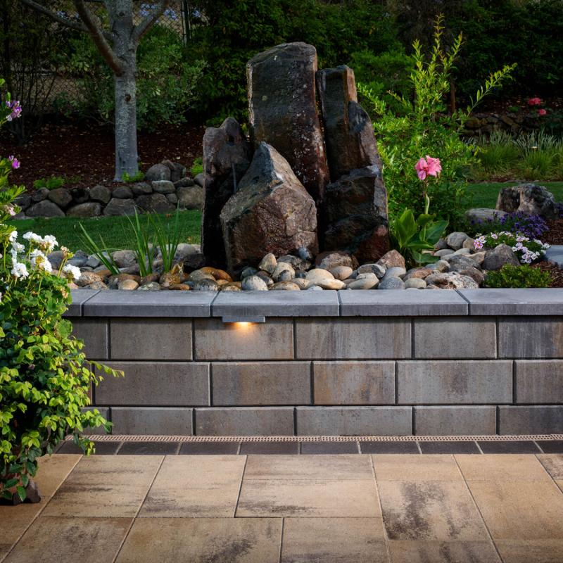 Melville Tandem Wall Stone Compact View