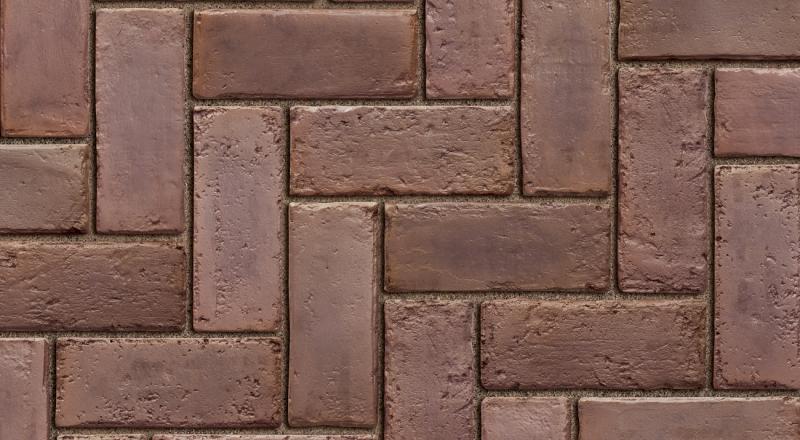 Burgundy Red Brick Swatch Compact View