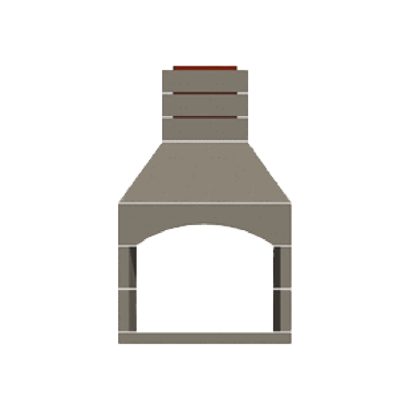 Fireplace Contractor Series See-Through 36-Inch Compact View
