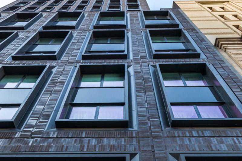 Carbon Black Velour Building Brick