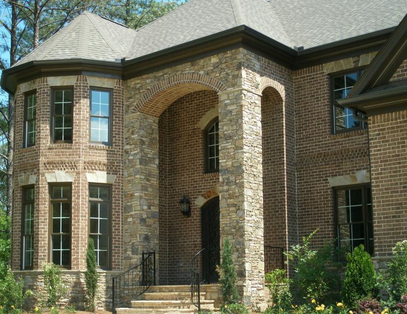 Browns Ferry brown facebrick pine hall