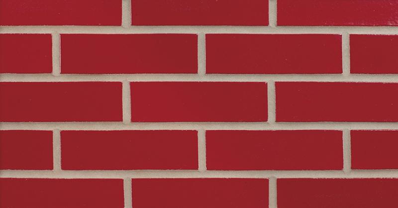 Glen-Gery Glazed Cardinal Red Brick