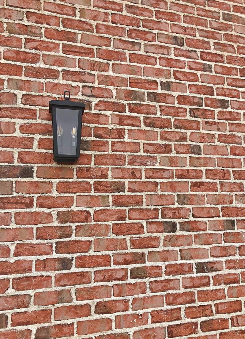 Stratford Rose red facebrick pine hall