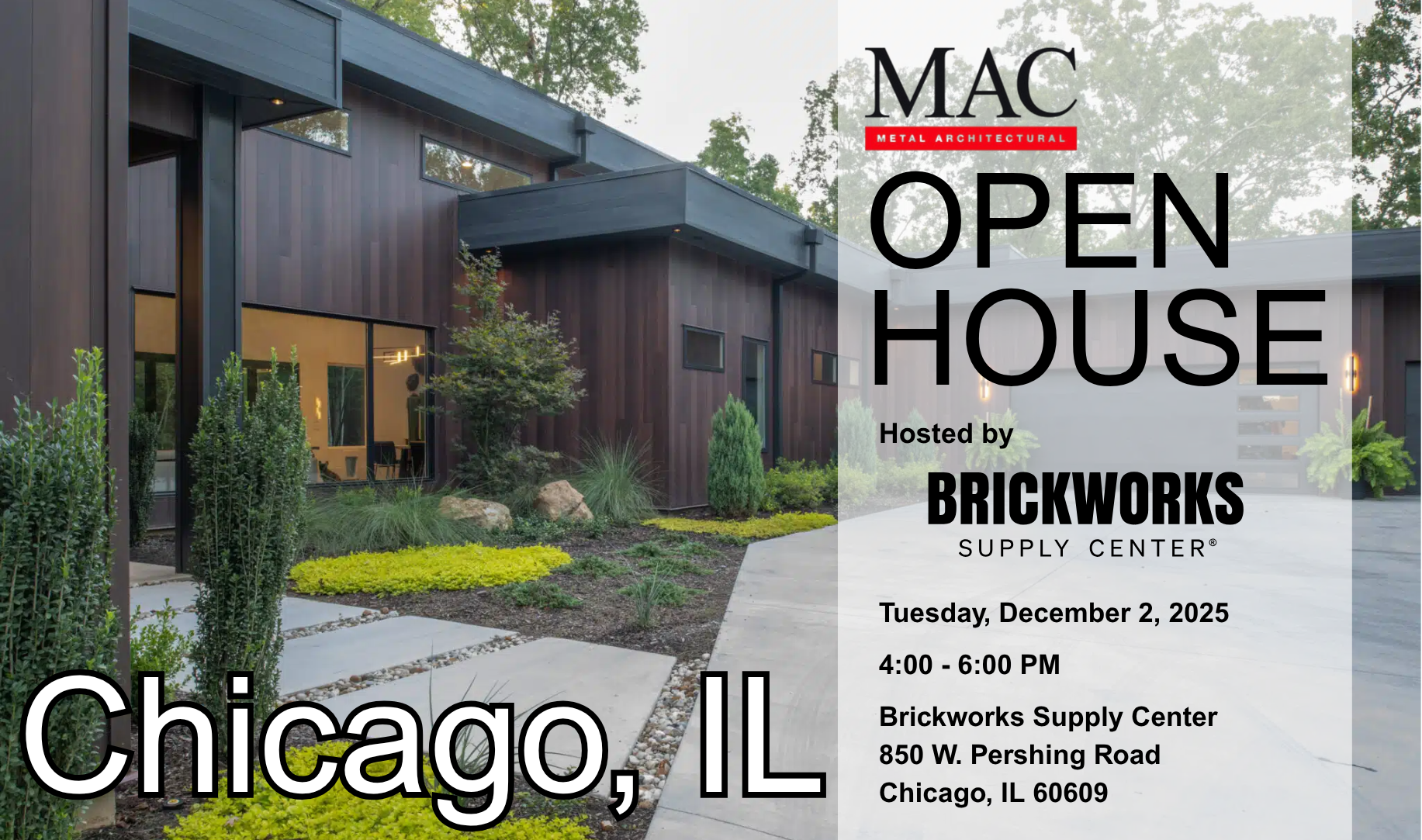 chicago mac metal open house event