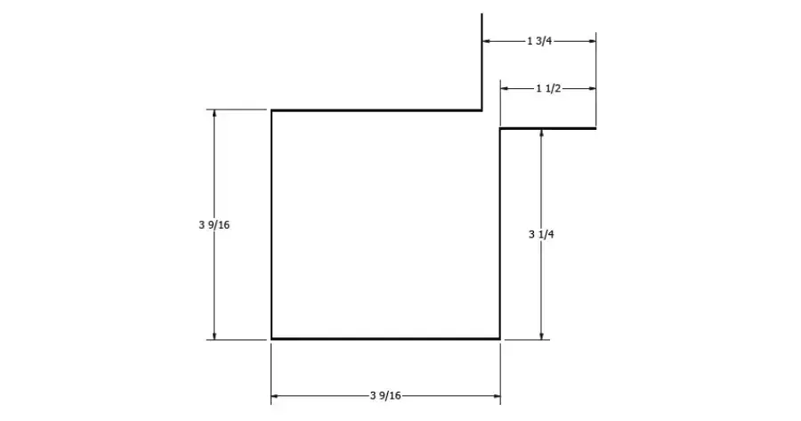 Outwards External Corner Trim