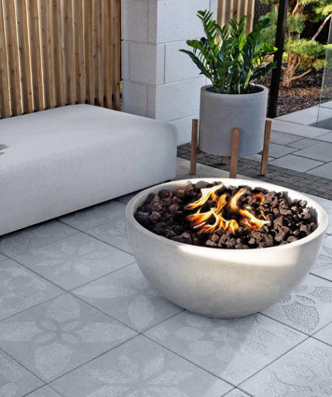 Techo-Bloc Lumi Firebowl