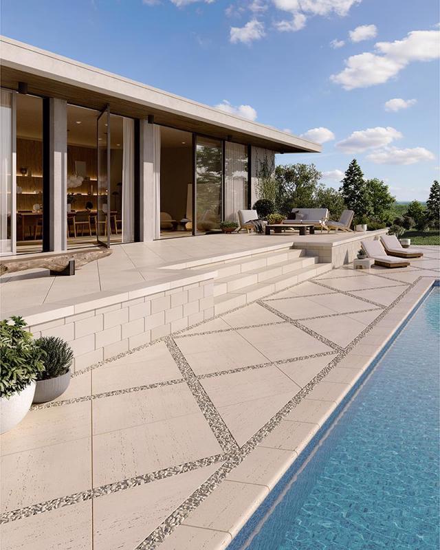Pool Coping Bali Travertina