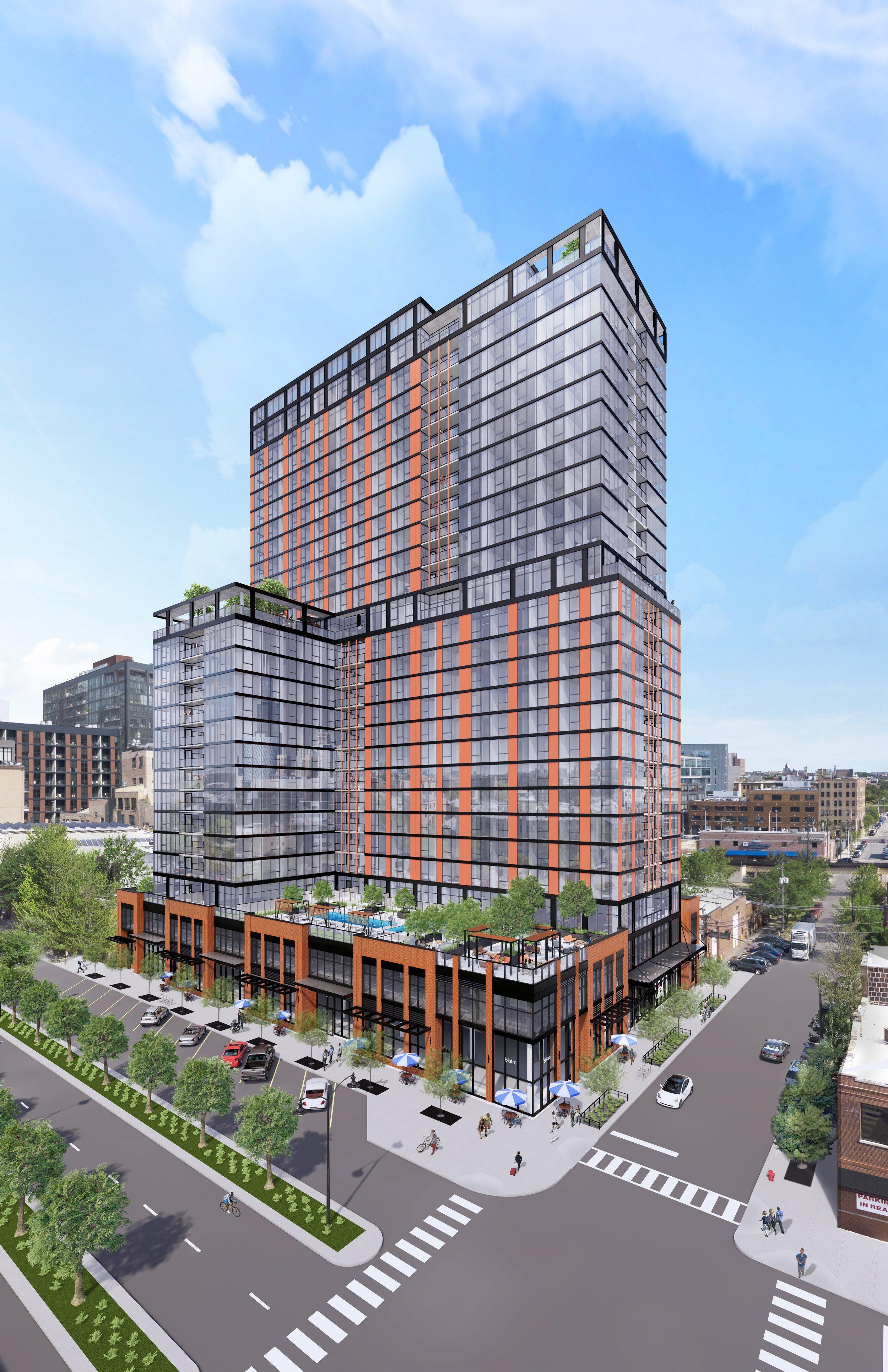 North Elizabeth Street Rendering