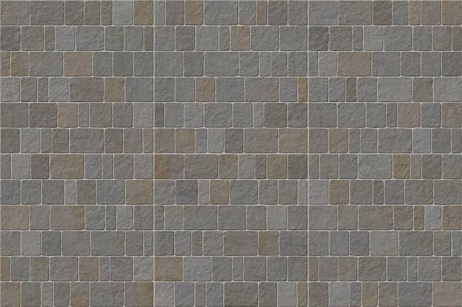 Landmark Frontier20 Full Color Bluestone Cobblestone Multi-Size Pavers