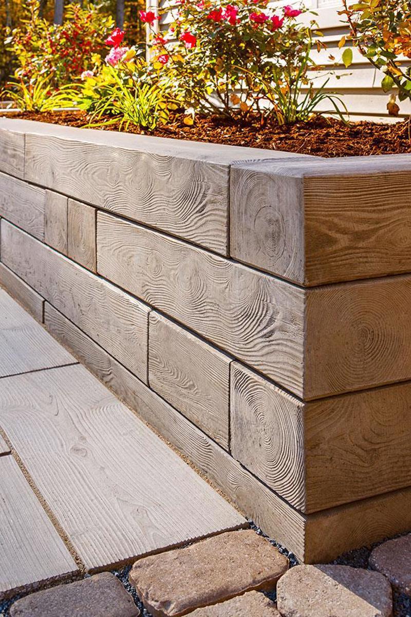 Retaining Wall Blocks Borealis Wall Muret