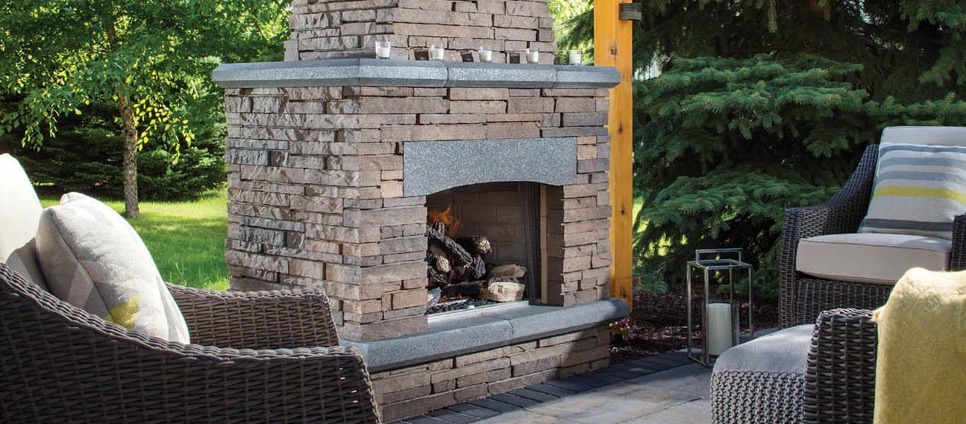 Belgard Bordeaux Fireplace