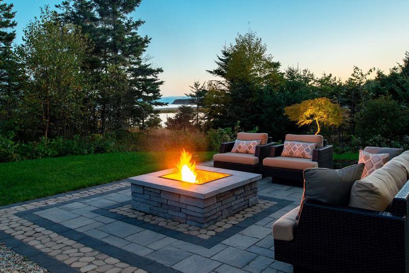Techo-Bloc Prescott Fire Pit Outdoor Firepit