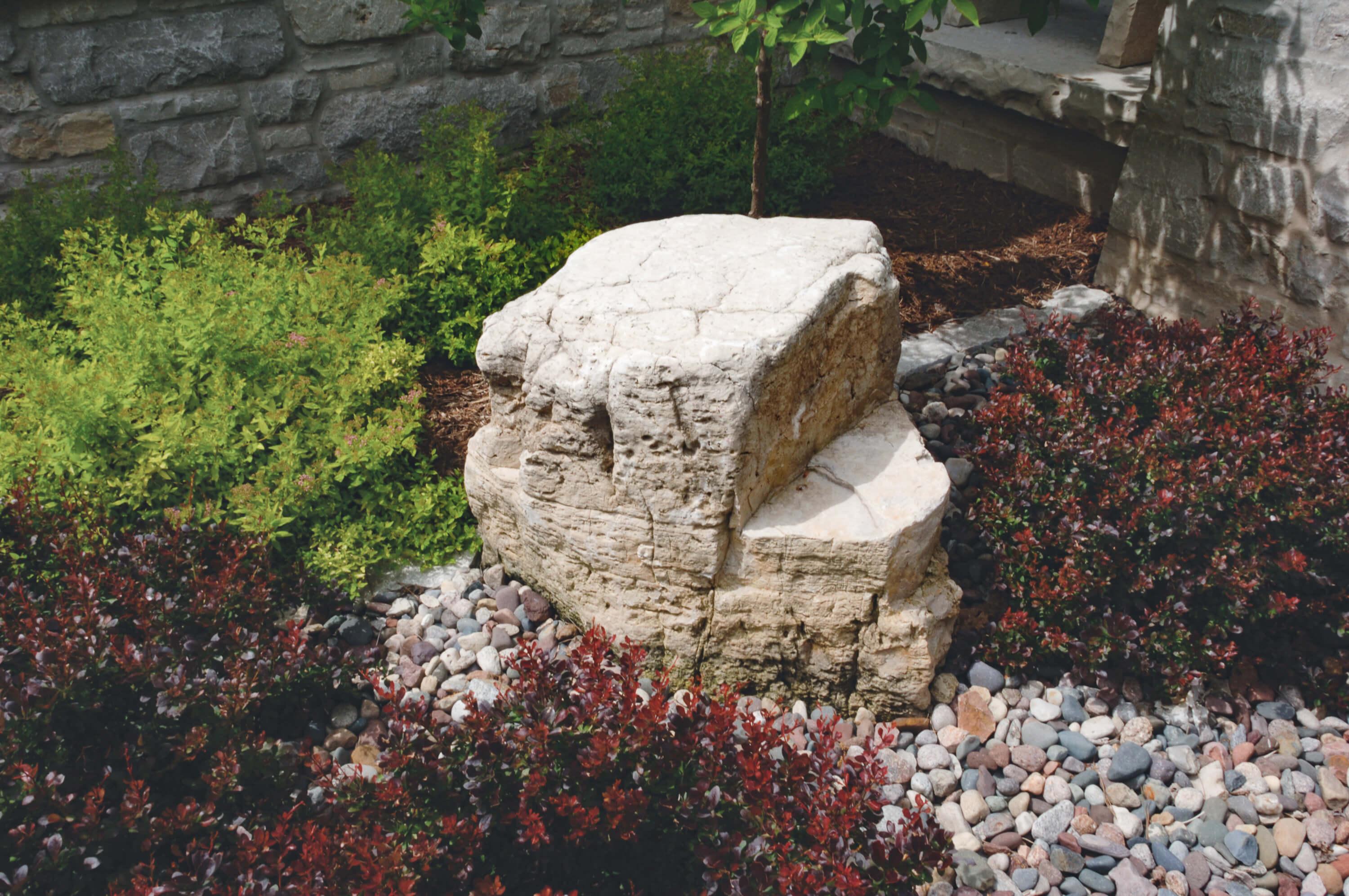 Chilton Character Boulder Stone - Small view of Chilton Character Boulder stone.