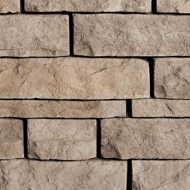 Techo-Bloc Prescott Fire Pit in Rock Garden Brown - Compact view of Prescott fire pit in brown.