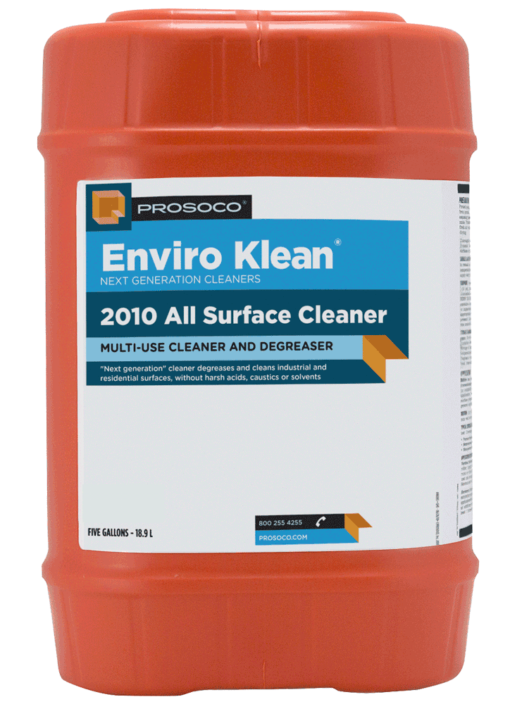 All Surface Cleaner 5 Gallon - Compact view of 5-gallon 2010 All Surface Cleaner.