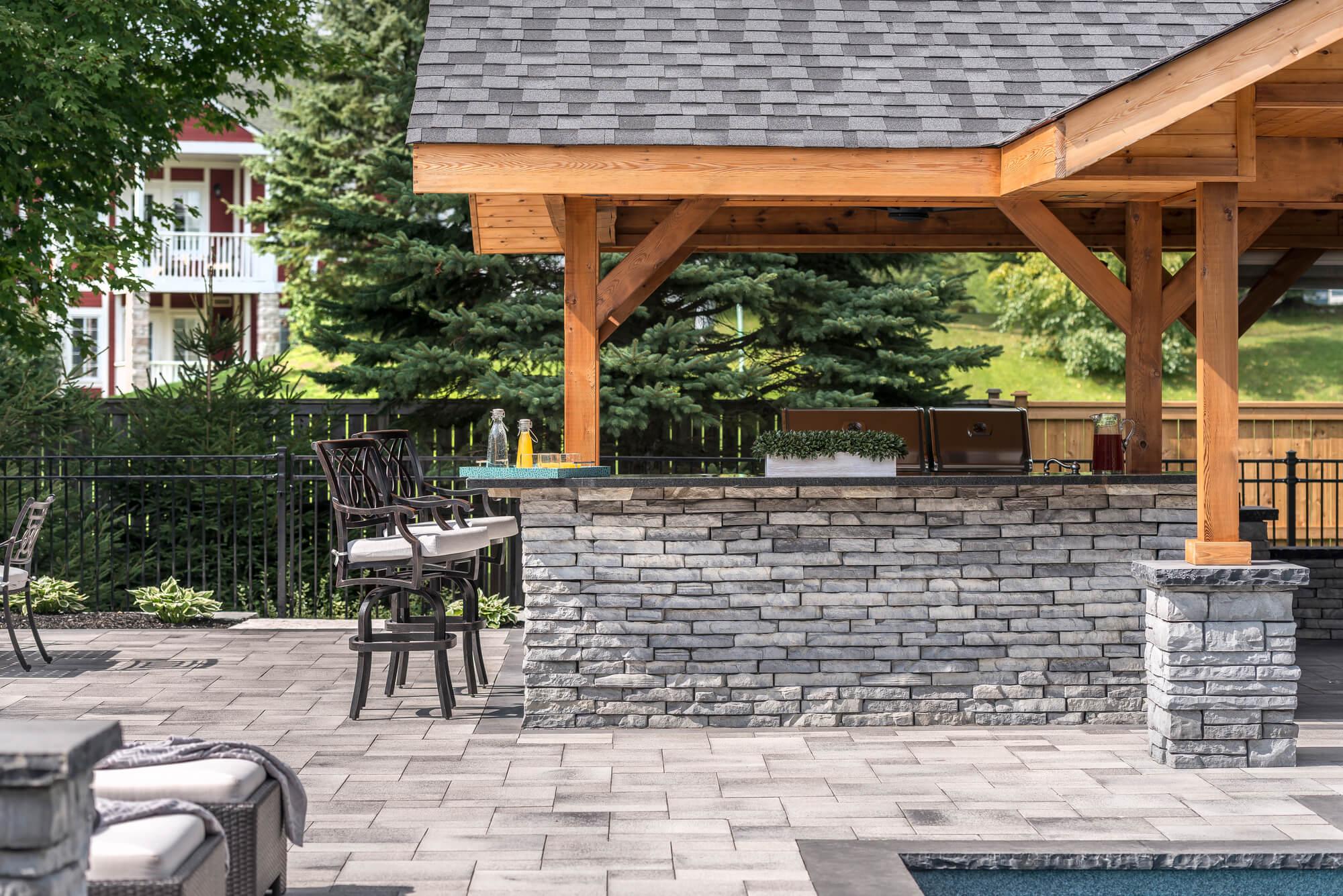 Rivercrest Wall Stone - Rivercrest wall stone for landscaping by UMB.
