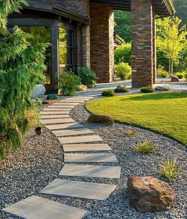 Techo-Bloc Blu Grande Slab in Shale Grey