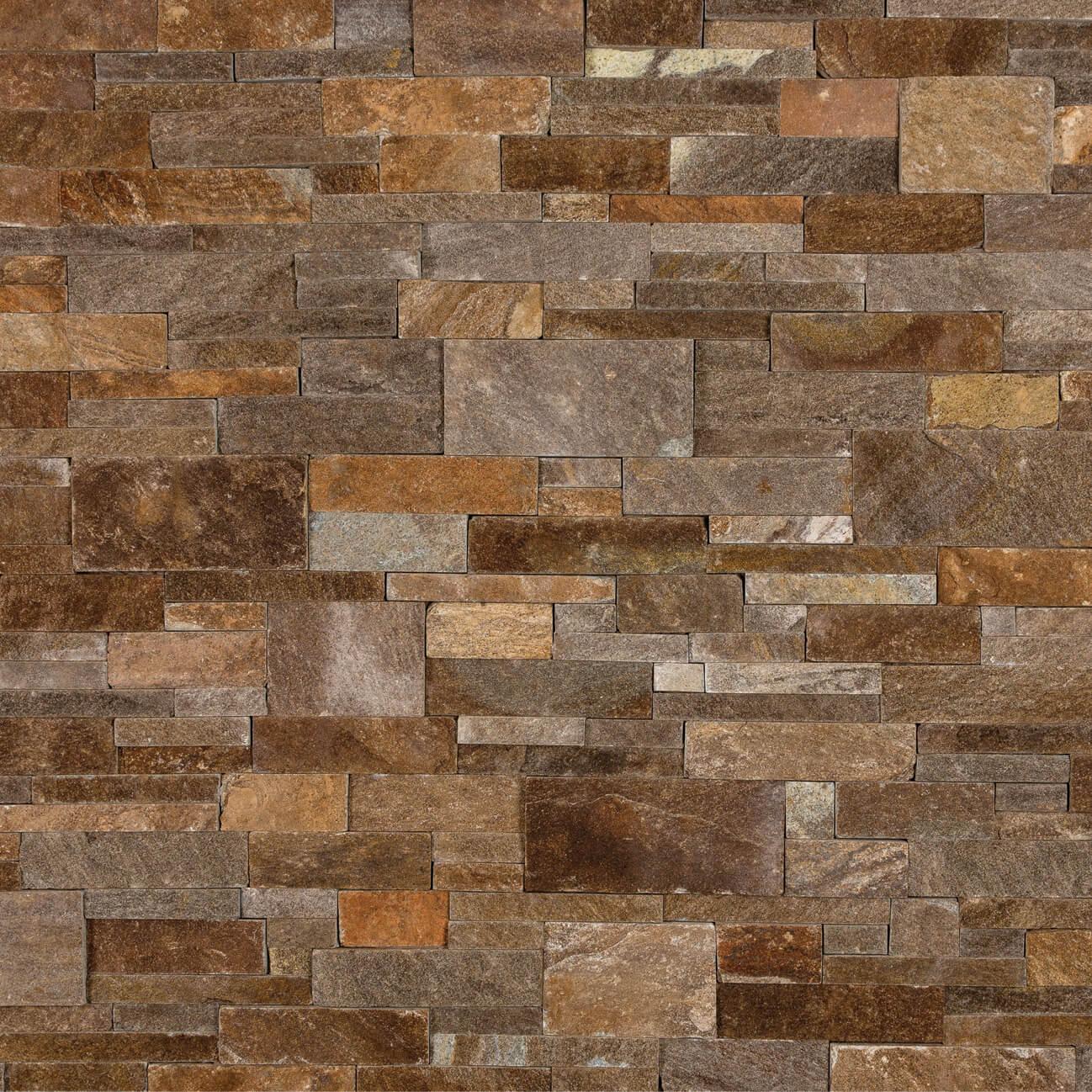 Walnut Tailored Ledgestone Swatch