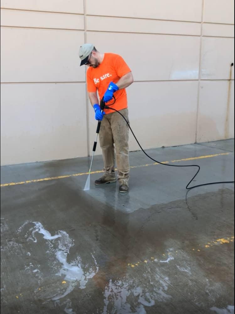Light Duty Concrete Cleaner for Outdoor Use