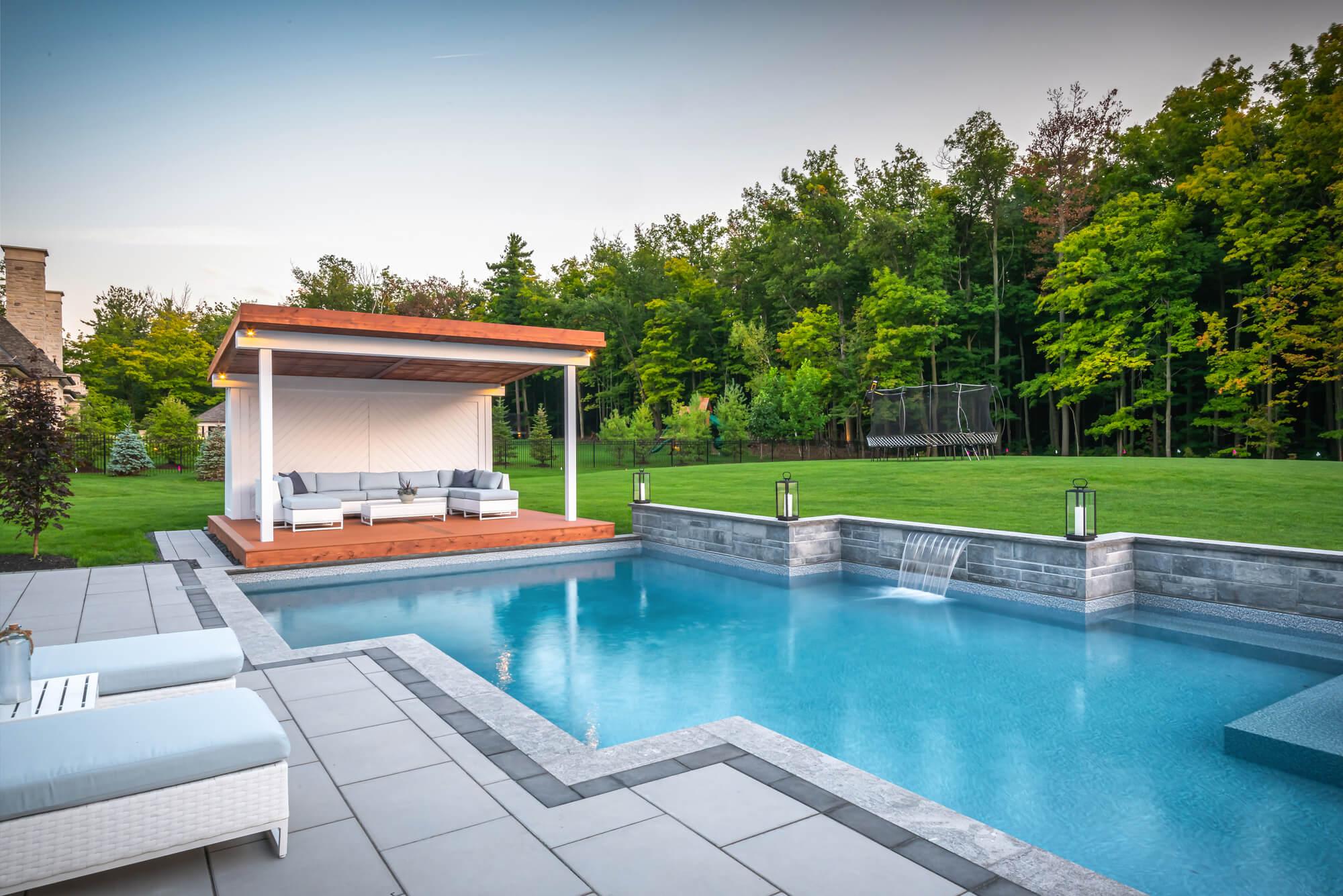 Beacon Hill Smooth Paver for Poolside Design