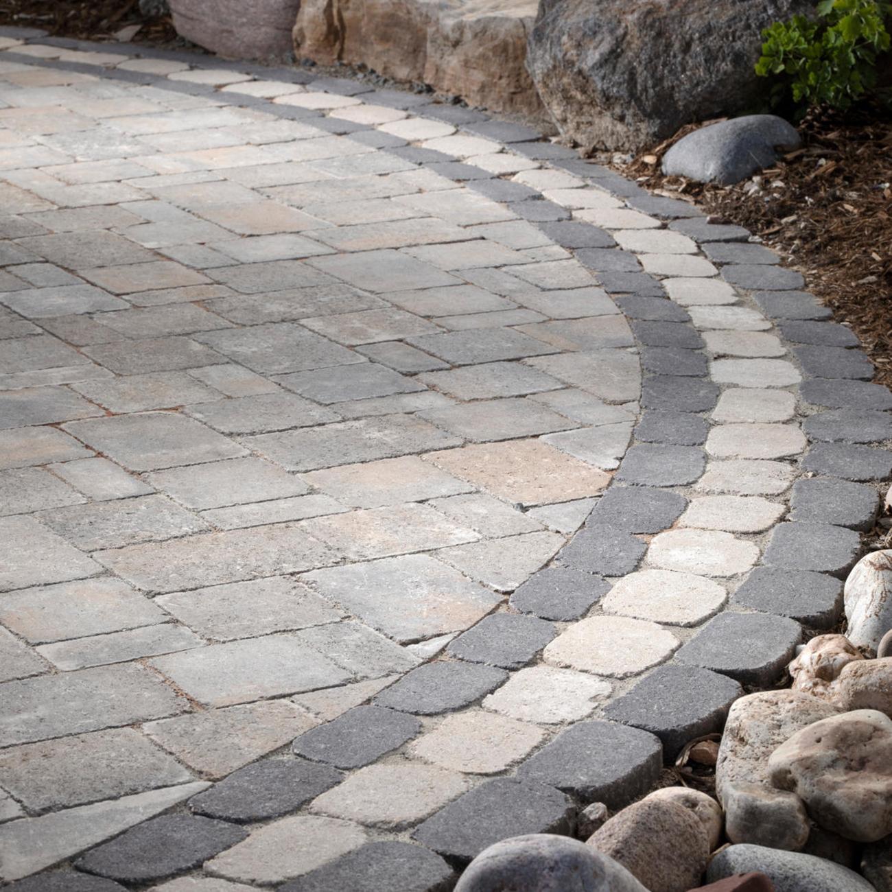 Belgard Belgian Cobble Midnight Stone