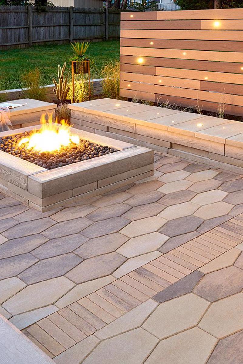 Hexa Patio Paver Slabs