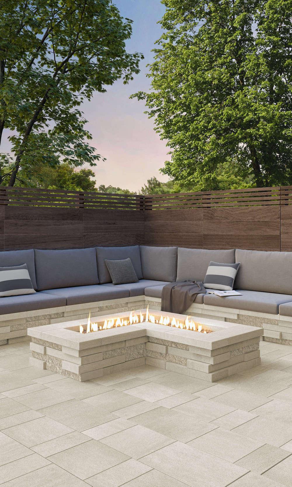 Techo-Bloc Graphix Wall Beige Cream