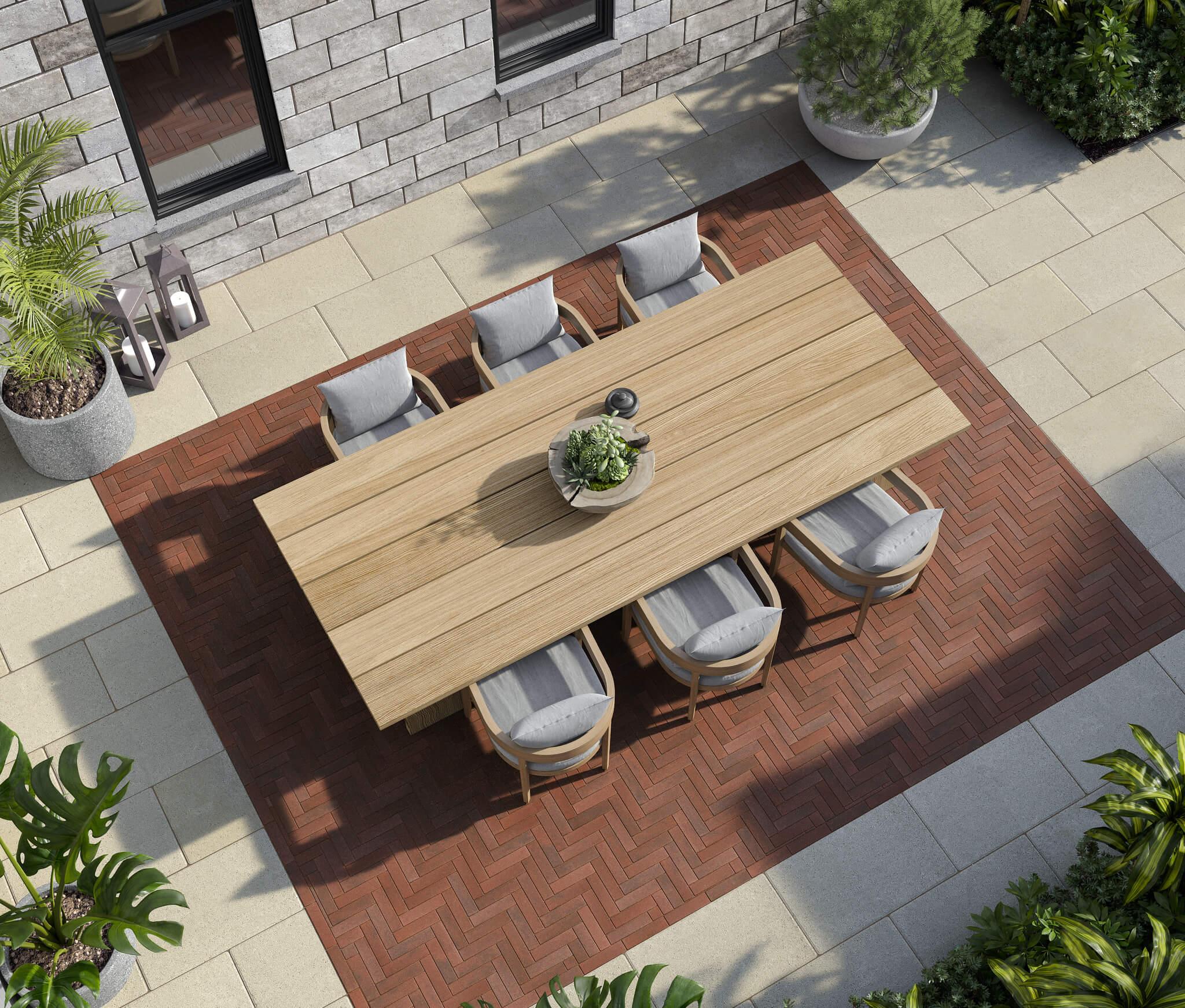 Techo-Bloc Blu Smooth HD2 Beige Cream and Westmount