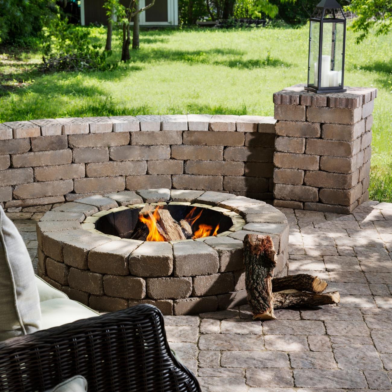 JWL Firepit Weston Wall