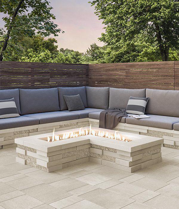 Techo-Bloc Graphix Wall Beige Cream BLU60 Pavers