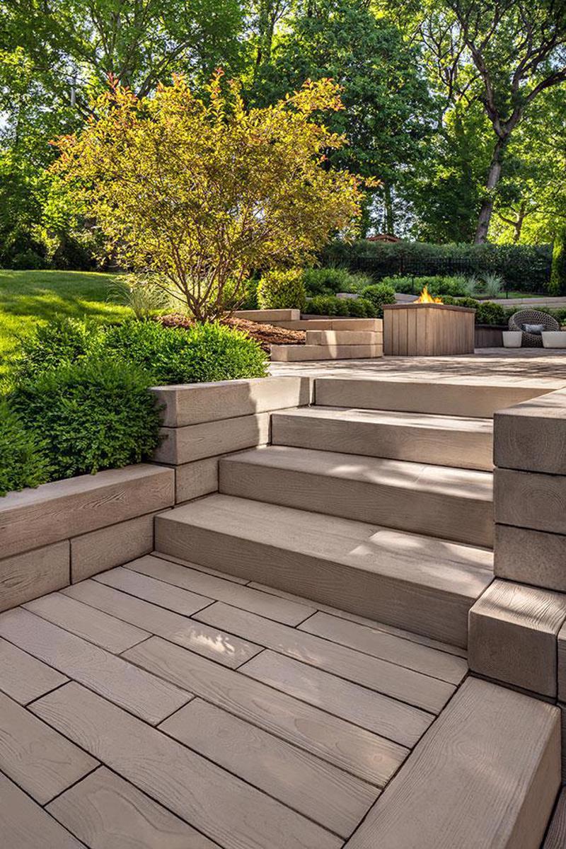 Borealis Retaining Wall Block in Naperville