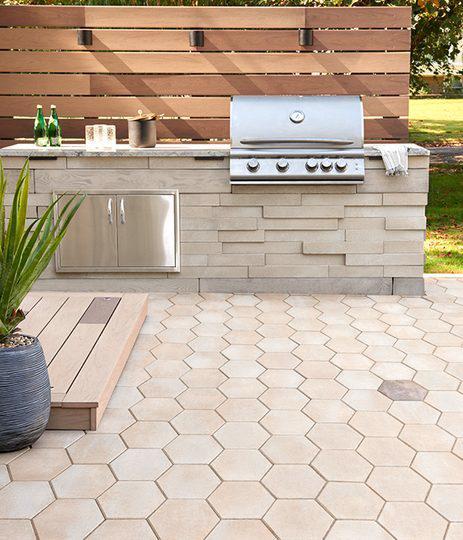 Techo-Bloc Hexa Graphix Patio