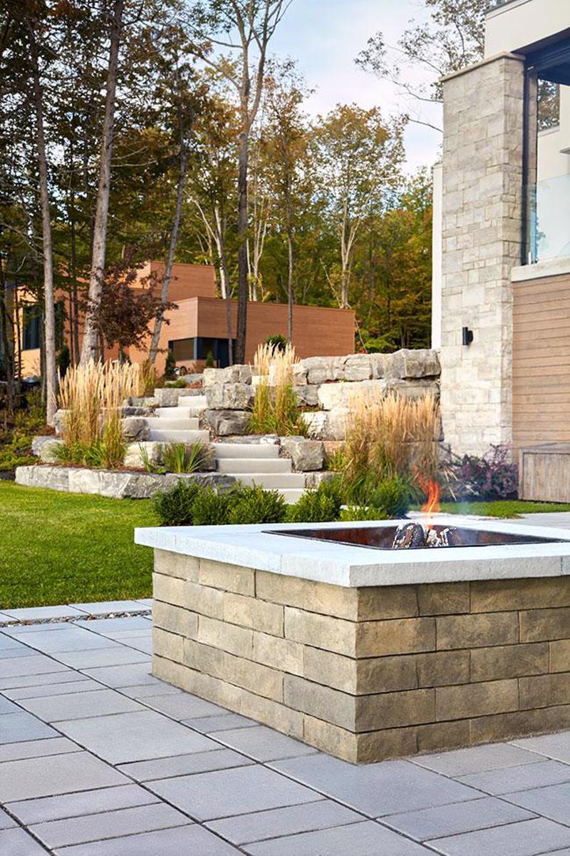 Techo-Bloc Brandon Fire Pit