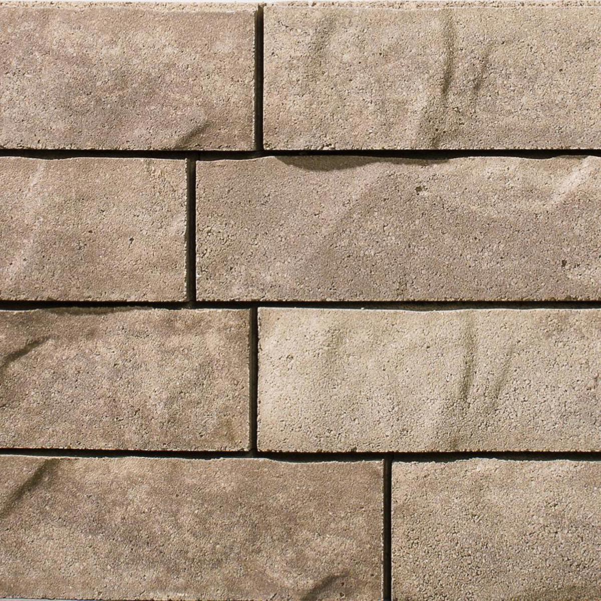 Techo-Bloc Brandon Wall Slate Chestnut Brown