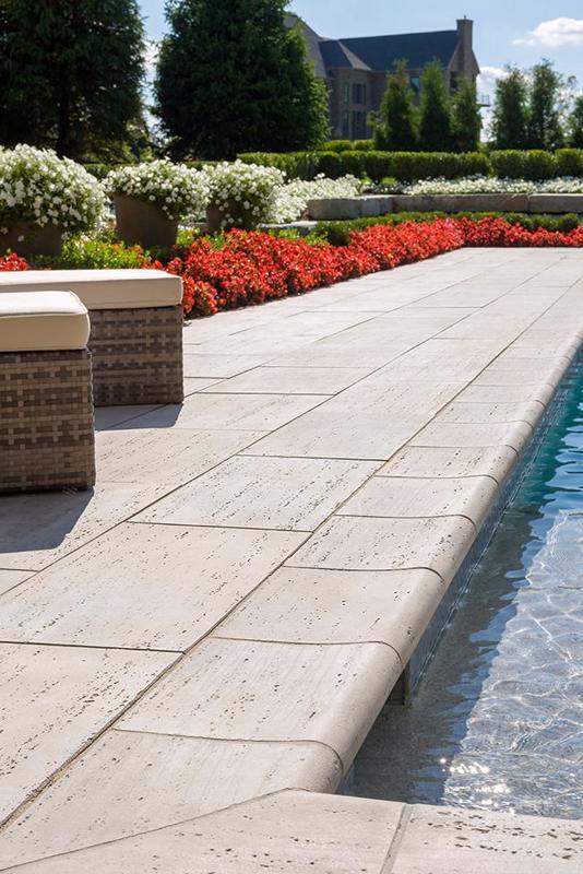 Pool Coping Bali Travertina Raw