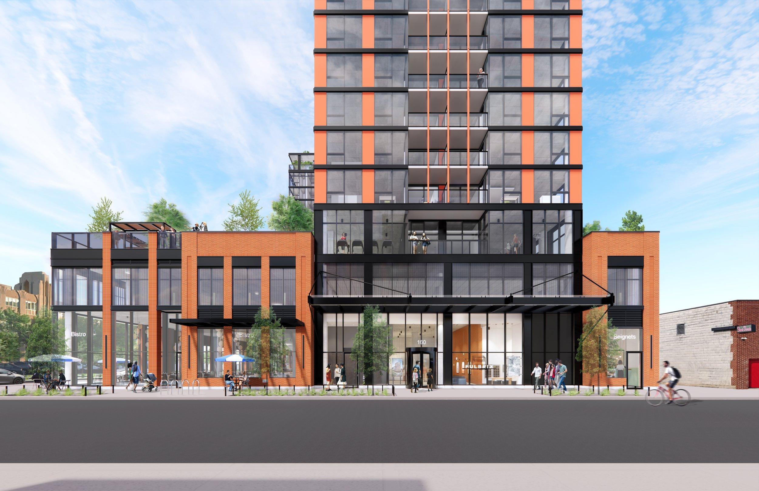160 North Elizabeth Street Rendering