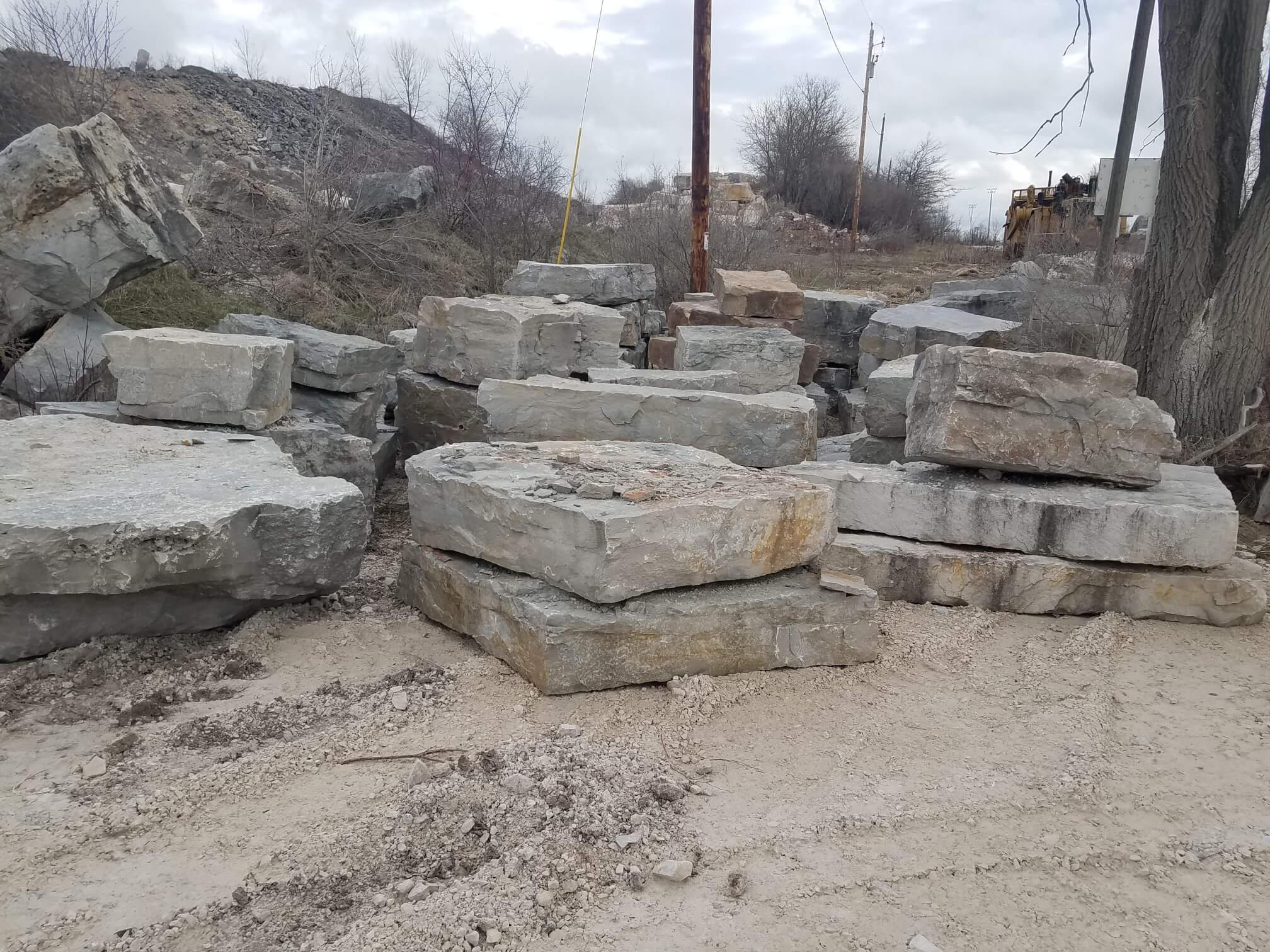 Glacial Outcropping Stone