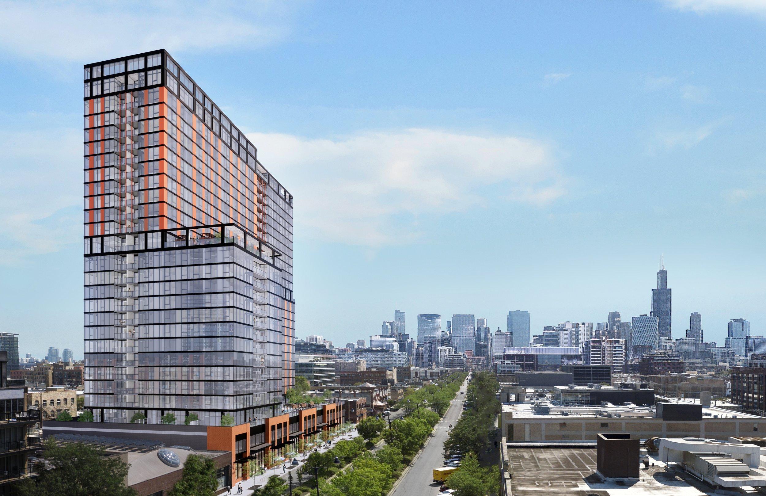 160 N Elizabeth Street Rendering