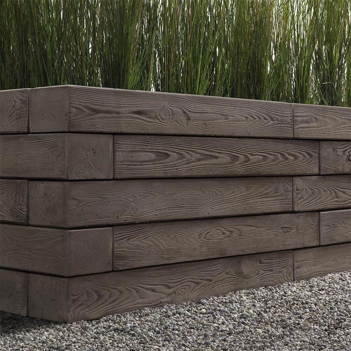 Borealis Wall in Smoked Pine Finish