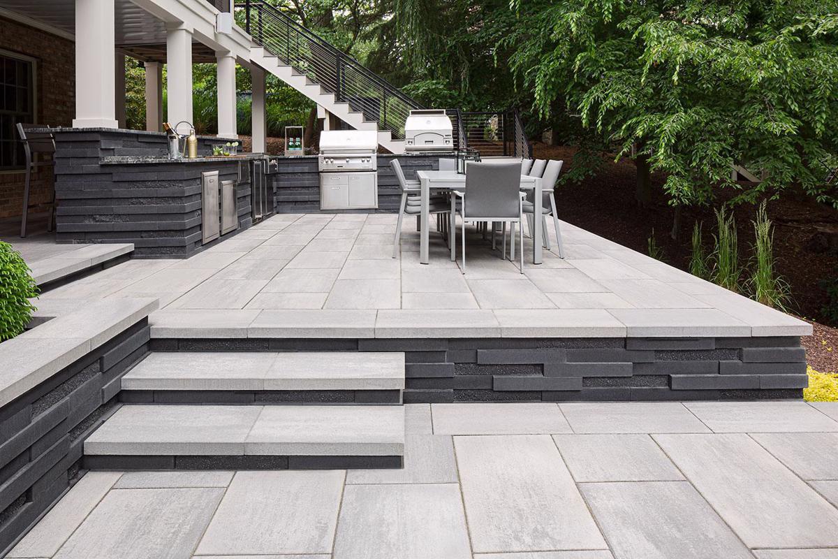 Blu Grande Smooth Patio Paver Slabs