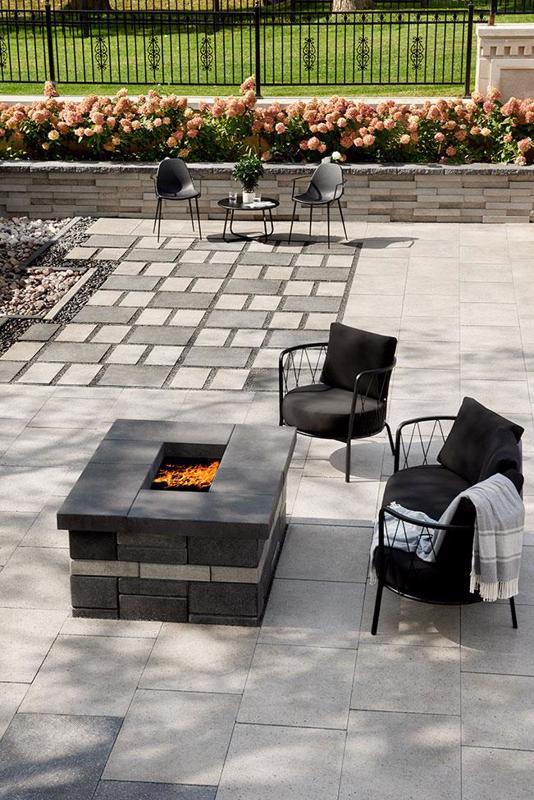 Techo-Bloc Raffinato Fire Pit Compact View