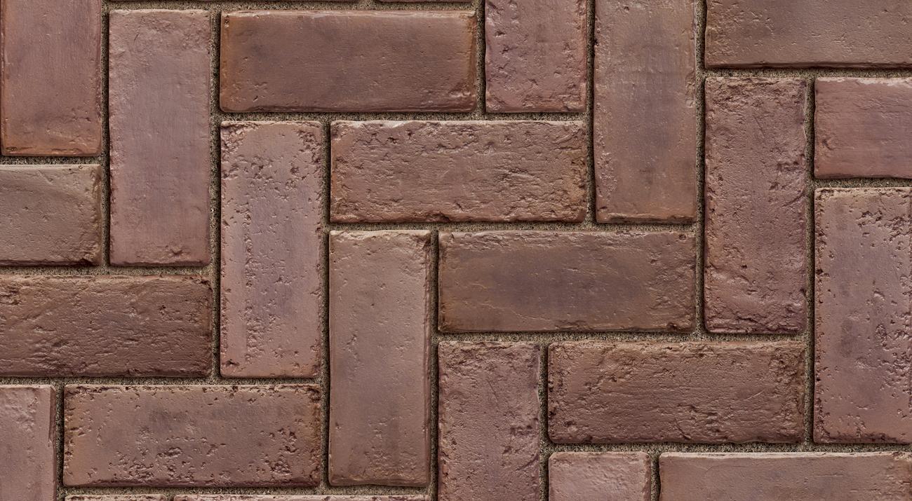 Burgundy Red Brick Swatch Compact View