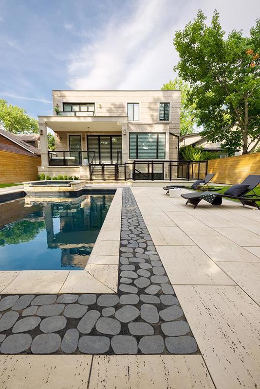 Bali Travertina Raw Pool Coping