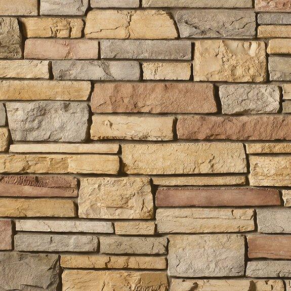 Country Ledgestone Caramel Compact View