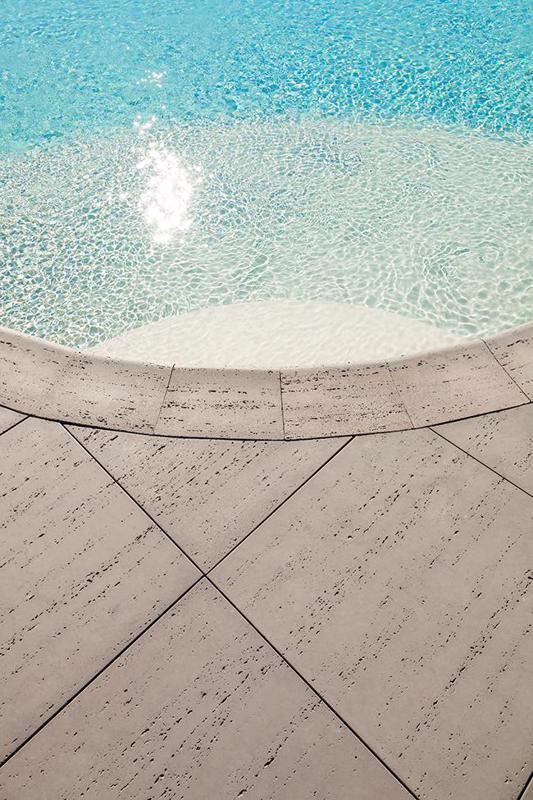 Pool Coping Bali Travertina Raw