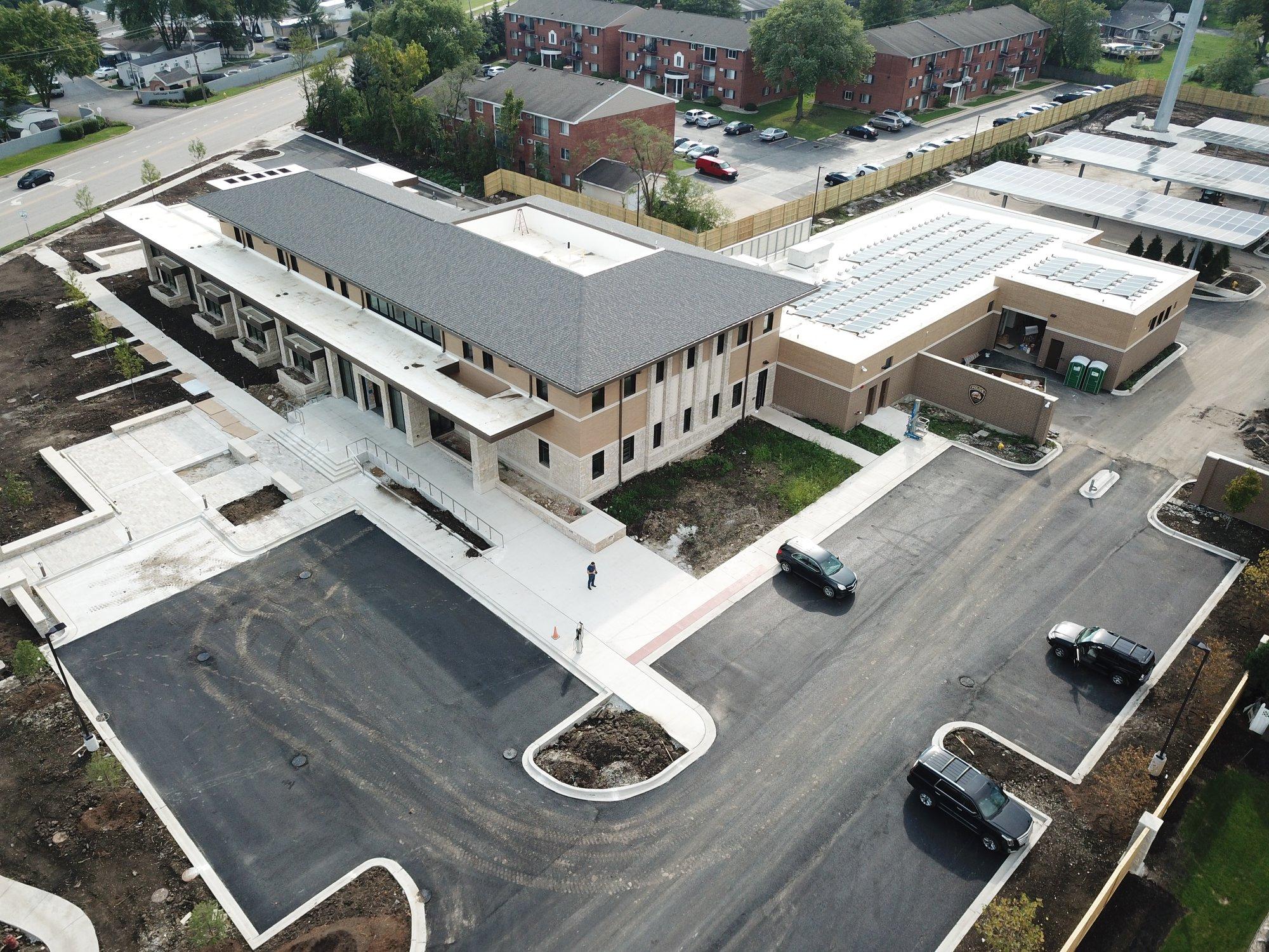 Countryside Police Station Mid-size View